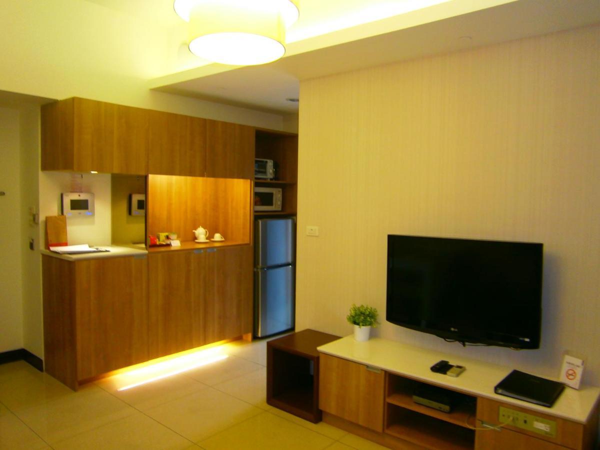 Aj Residence 安捷國際公寓酒店 Taipéi Exterior foto